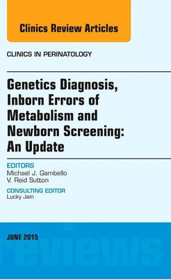 Genetics Diagnosis, Inborn Errors of Metabolism and New - Hardback NEW Gambello,