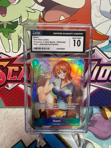 Nami (Parallel) graded CGC 10 for sale on eBay