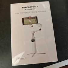 Insta360 Flow 2 AI Tracker Smartphone Gimbal Stabilizer - Summit Whit For iPhone