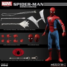Mezco ONE 12 Marvel Spider-Man Homecoming Suit Action Figure
