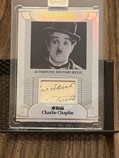 CHARLIE CHAPLIN 2025 ETERNAL REVELATION SILENT FILM ACTOR HANDWRITING RELIC /50!