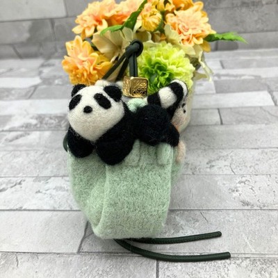 LOEWE x Suna Fujita Panda Child Felt Bag Charm Japanese Limited