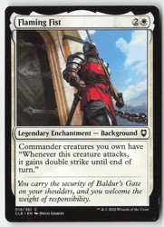 Flaming Fist #18 Commander Legends: Battle for Baldur's Gate Common