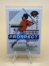 2024 Panini Prospect Edition Baseball Ticket #146 Jacob Melton Houston Astros