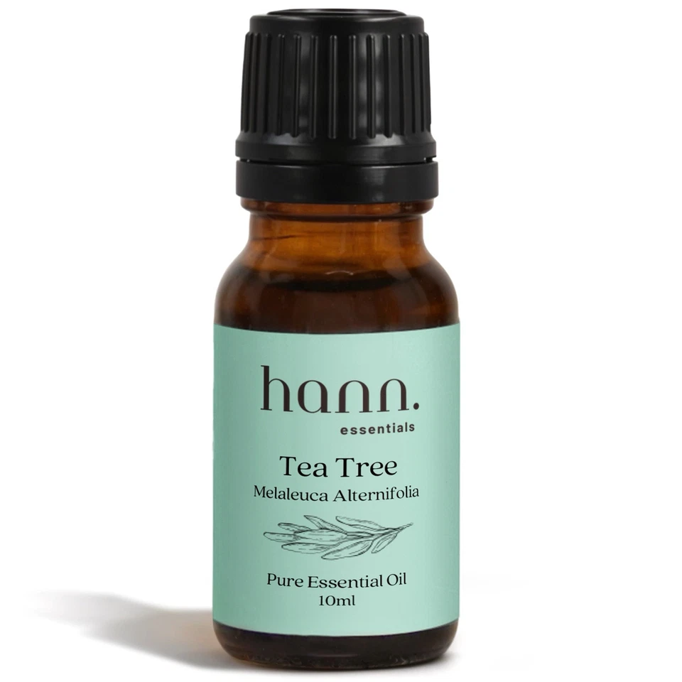HANN ESSENTIALS Tea Tree Essential Oil (Australian) Undiluted, Diffuser, Aromatherapy, 100% Pure