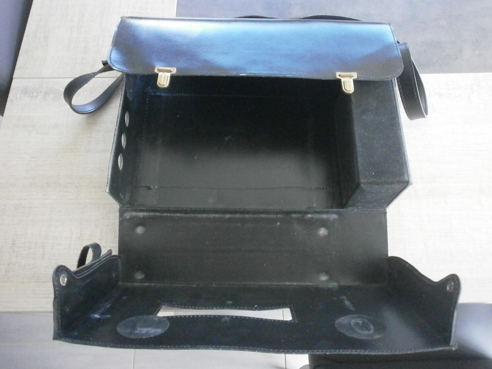 VALISE PRO MAGNETOPHONE UHER Report  - Ledertasche - Leather case bag  - VINTAGE