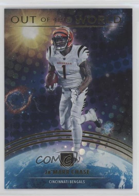 2021 Panini Donruss Out of this World Ja'Marr Chase #OTW-JMC Rookie RC 1pw3