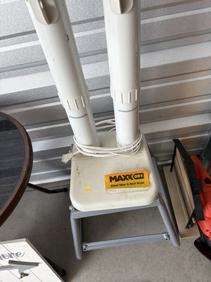 MaxxDry Boot, Shoe & Glove Dryer White Electric Boot Dryer