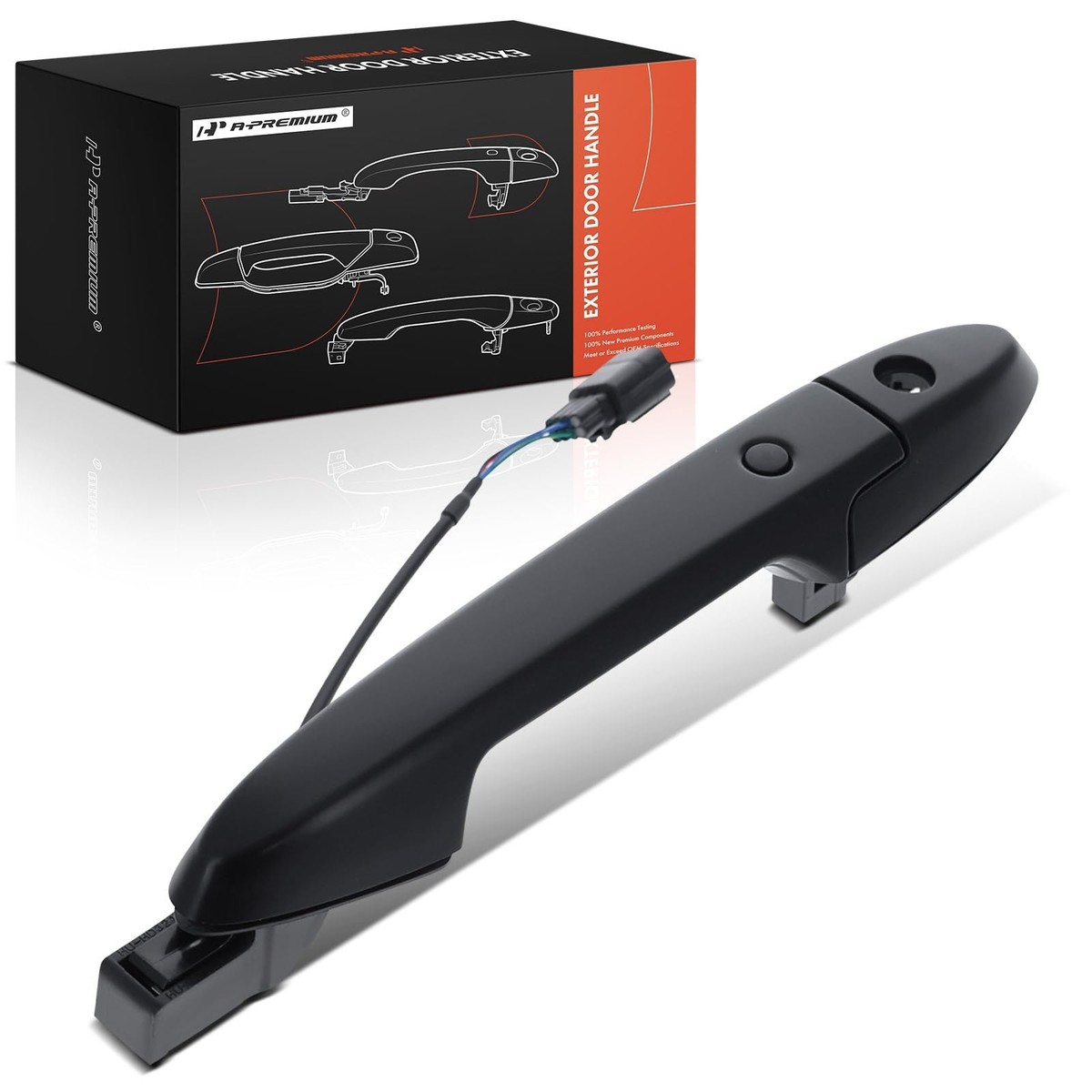 Front Left Driver Side Door Handle with Keyhole for Honda HR-V