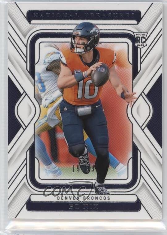 2024 Panini National Treasures /99 Bo Nix #31 Rookie RC