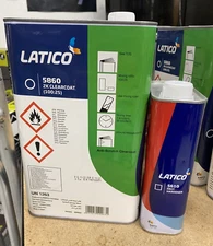 KAPCI 5860 4:1 HIGH GLOSS URETHANE CLEAR COAT GALLON Kit! W/ HARDENER LATICO