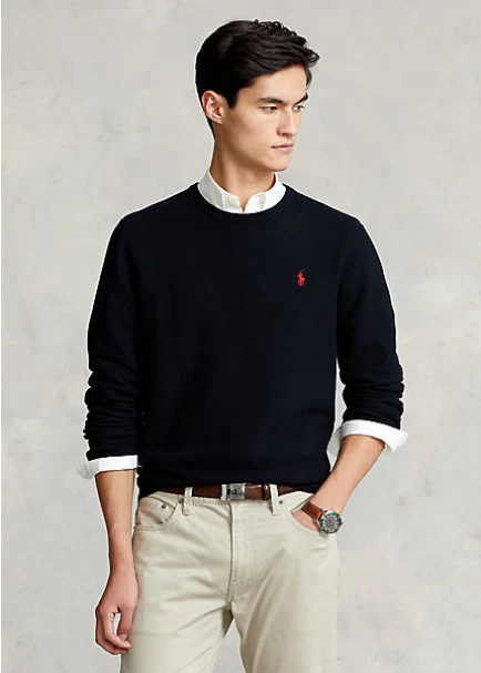 Mens ralph lauren store crew neck sweater