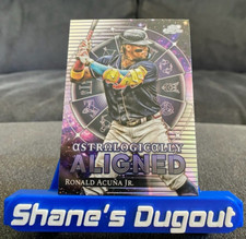 2024 Topps Chrome Cosmic Astrologically Aligned Ronald Acuna Jr. AA-9