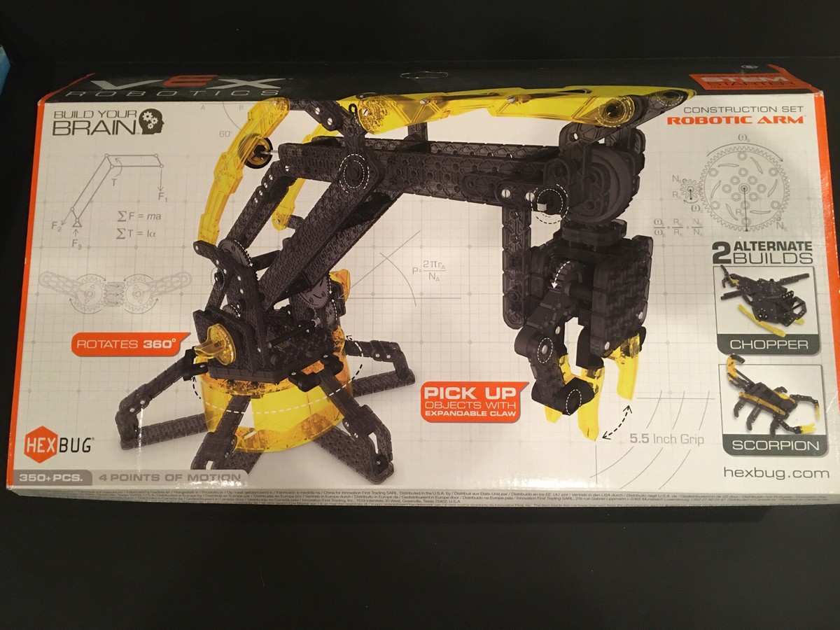 NEW HexBug Construction Set Robotic Arm Toy Stem Starter By VEX