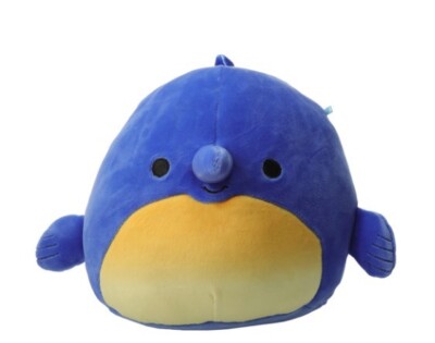 New Swish The Swordfish Squishmallows Sealife Squad 7.5in Cute Soft Plush