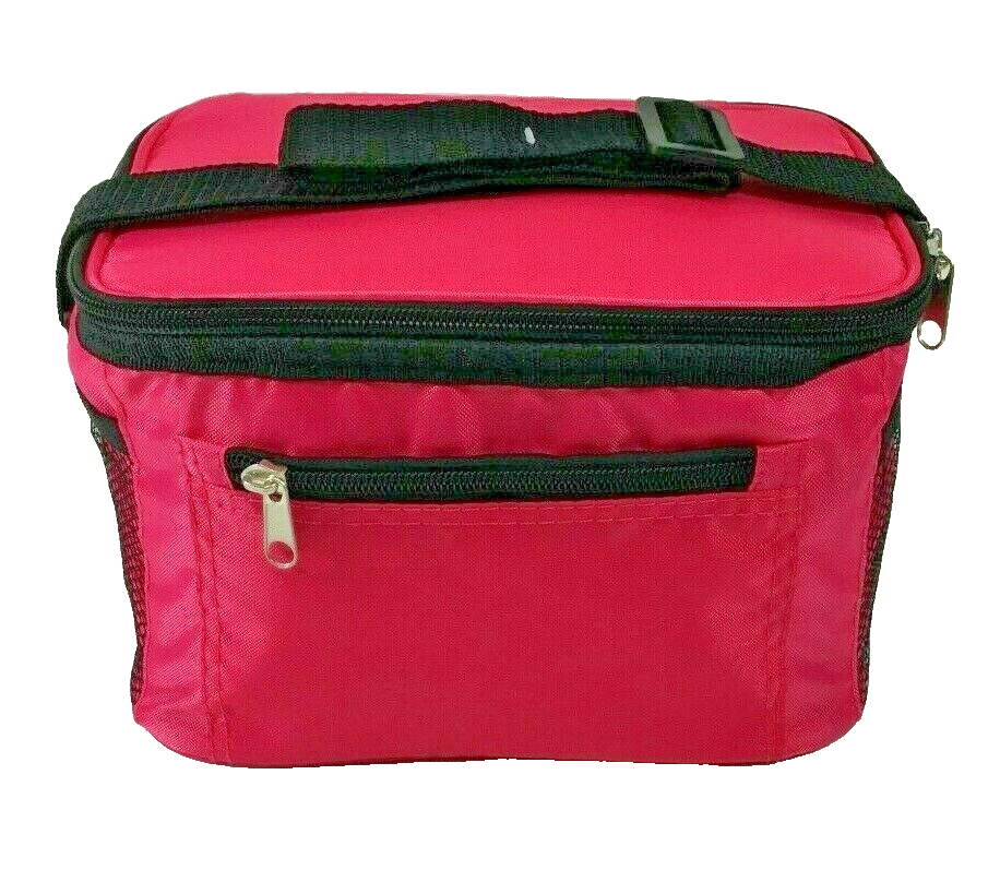 ZAK DESIGNS INSULATED LUNCH BAG WITH CARRY STRAP . TRADIE , SCHOOL