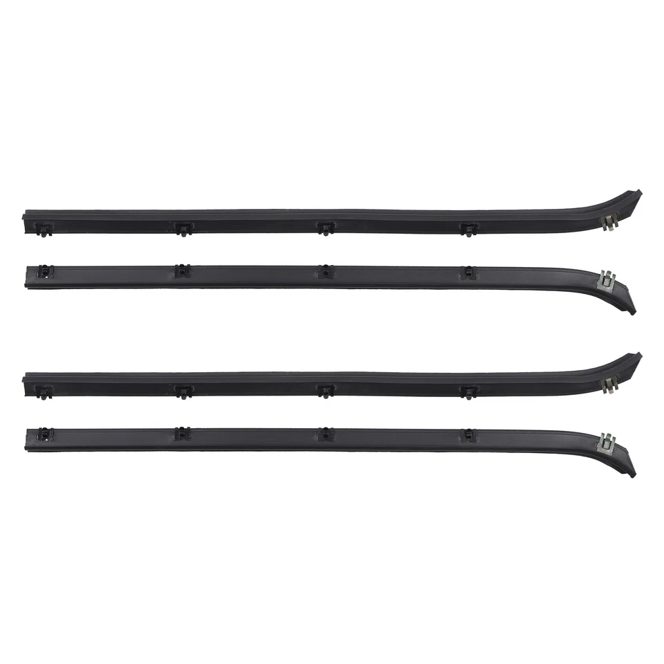 Rubber Door Window Weatherstrip Seal Kit Fits Dodge Truck D/W 1980-1993 4Pcs - Image 3 of 4