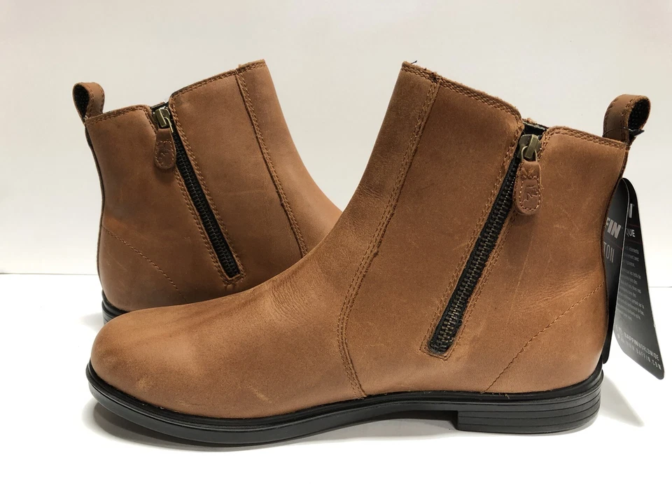 Bota Baffin Kensington Feminina Impermeável com Zíper Marrom, Tamanho 11 M - Imagem 4 de 4