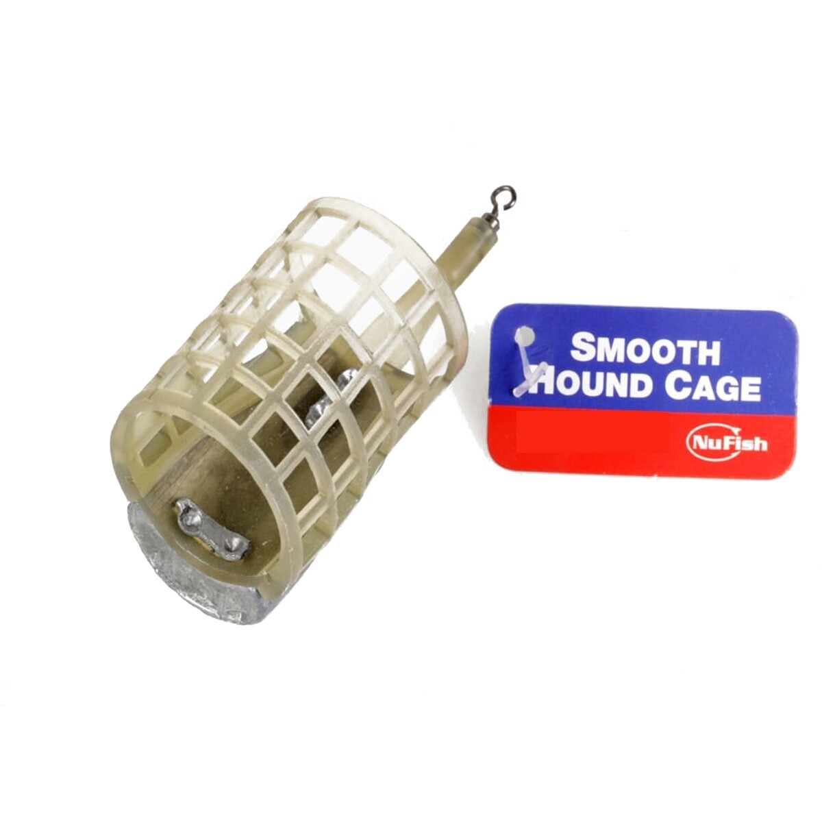 NuFish Smooth Hound Cage Fishing Feeder Large 30G for Groundbait Particles Worms