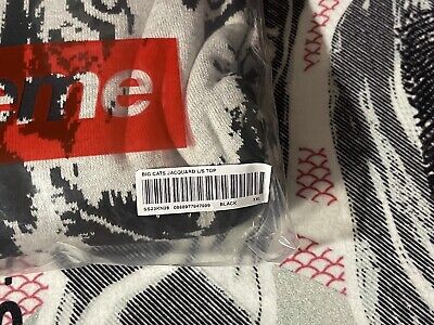 Supreme Big Cats Jacquard L/S Top | eBay Supreme Big Cats Jacquard L/S Top | eBay