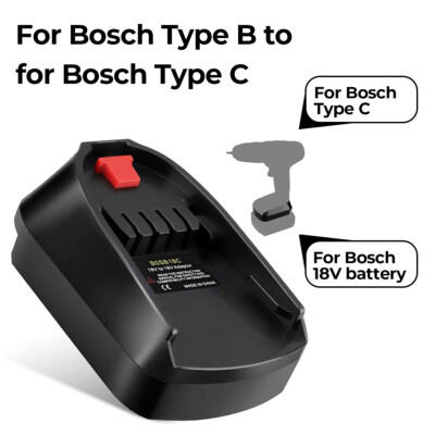Adapter for Bosch GBA 18V Li-Ion Battery Convert to PBA 18V Cordless Power Tool