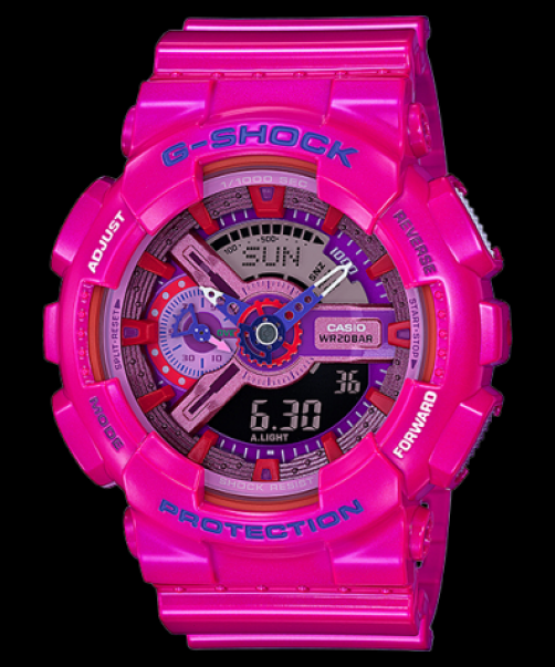 CASIO G-SHOCK GA-110MC Pink Sport Watch 5146 from Japan | eBay