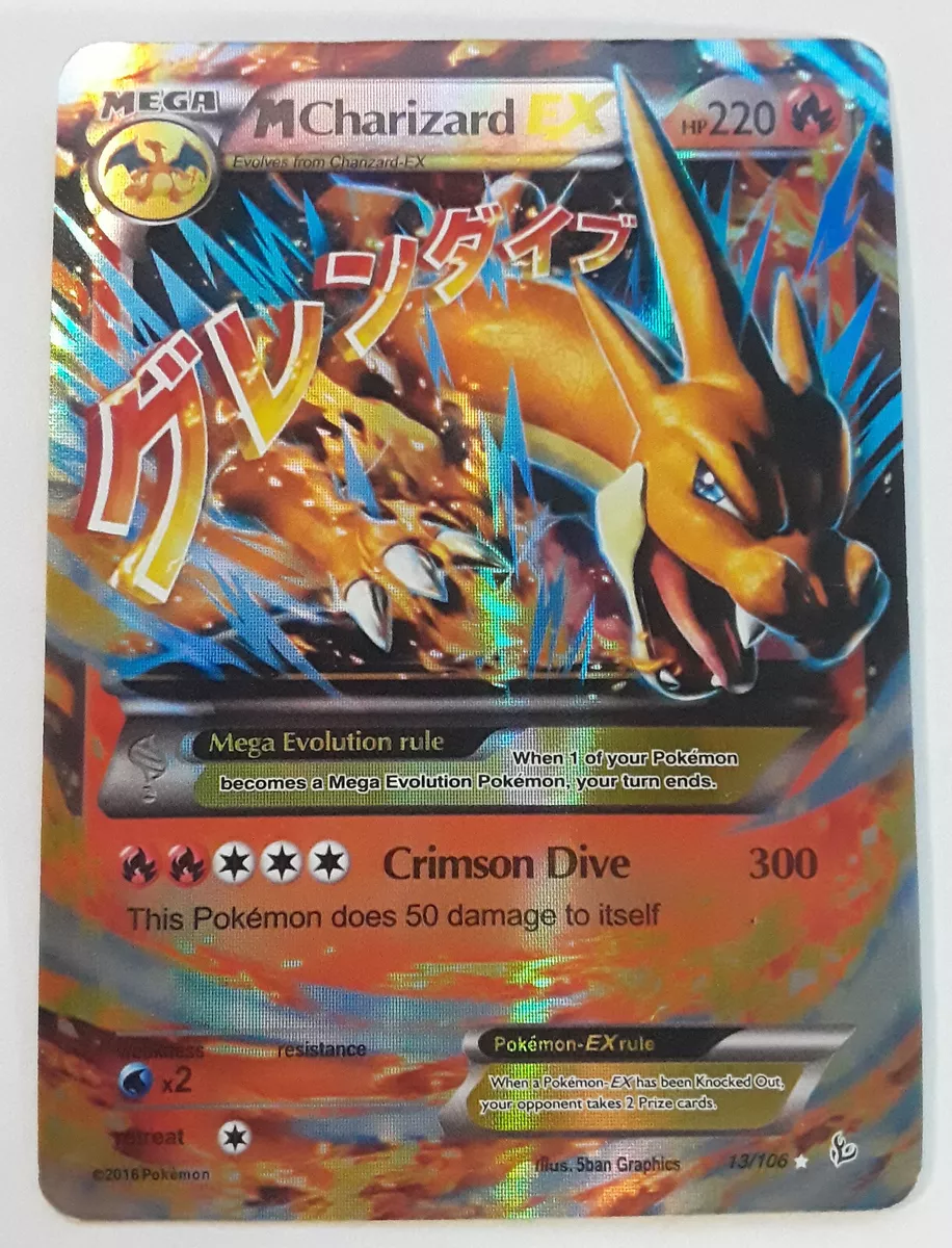 M Charizard EX (Y) - XY - Flashfire - Pokemon