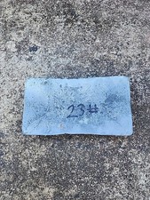 One Ingot 22.5 Pounds Bullet Casting Metal Lead Ingots Fishing Weights Sinkers