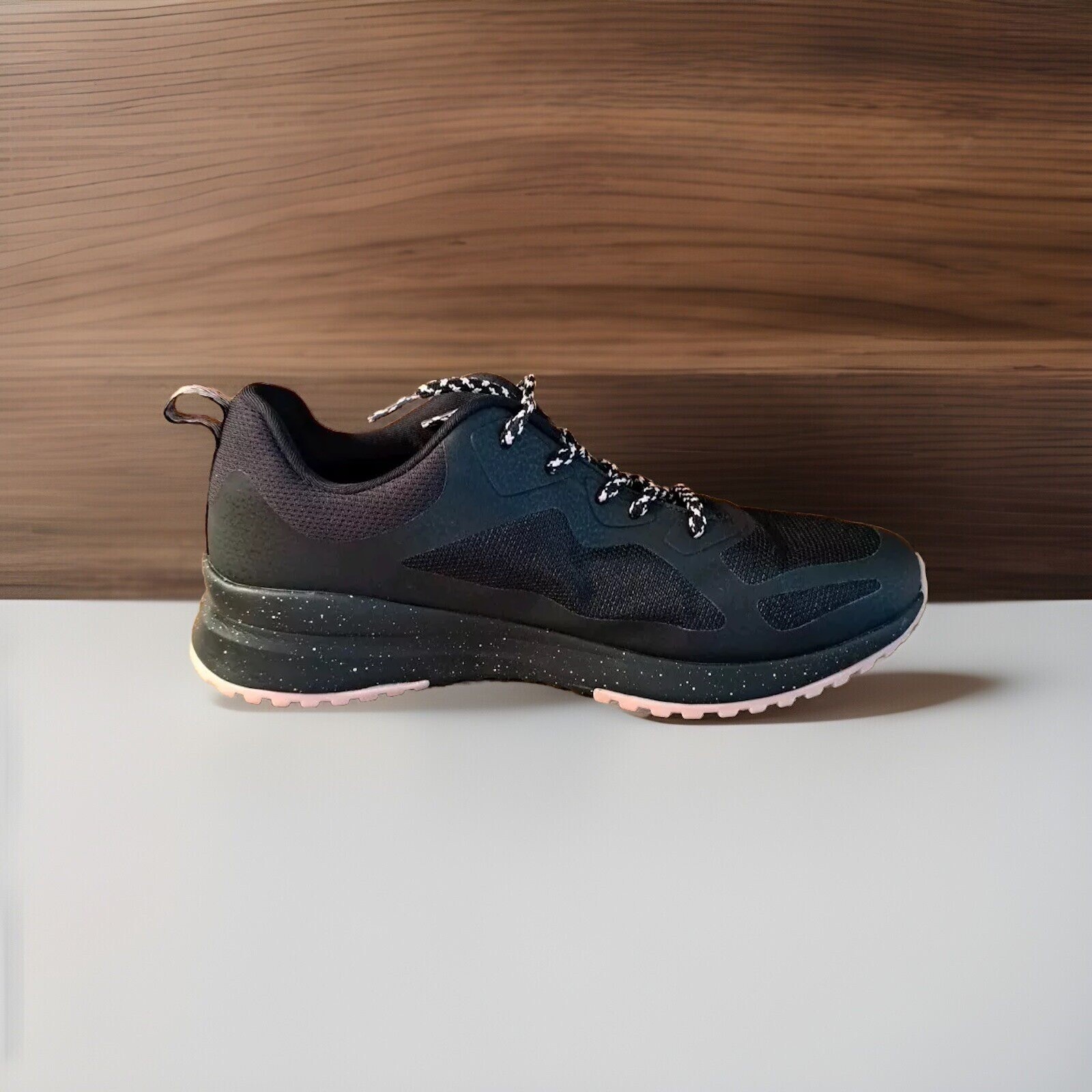 Skechers Bobs Black Memory Foam Shoes Size 9 Women Preowned image 2