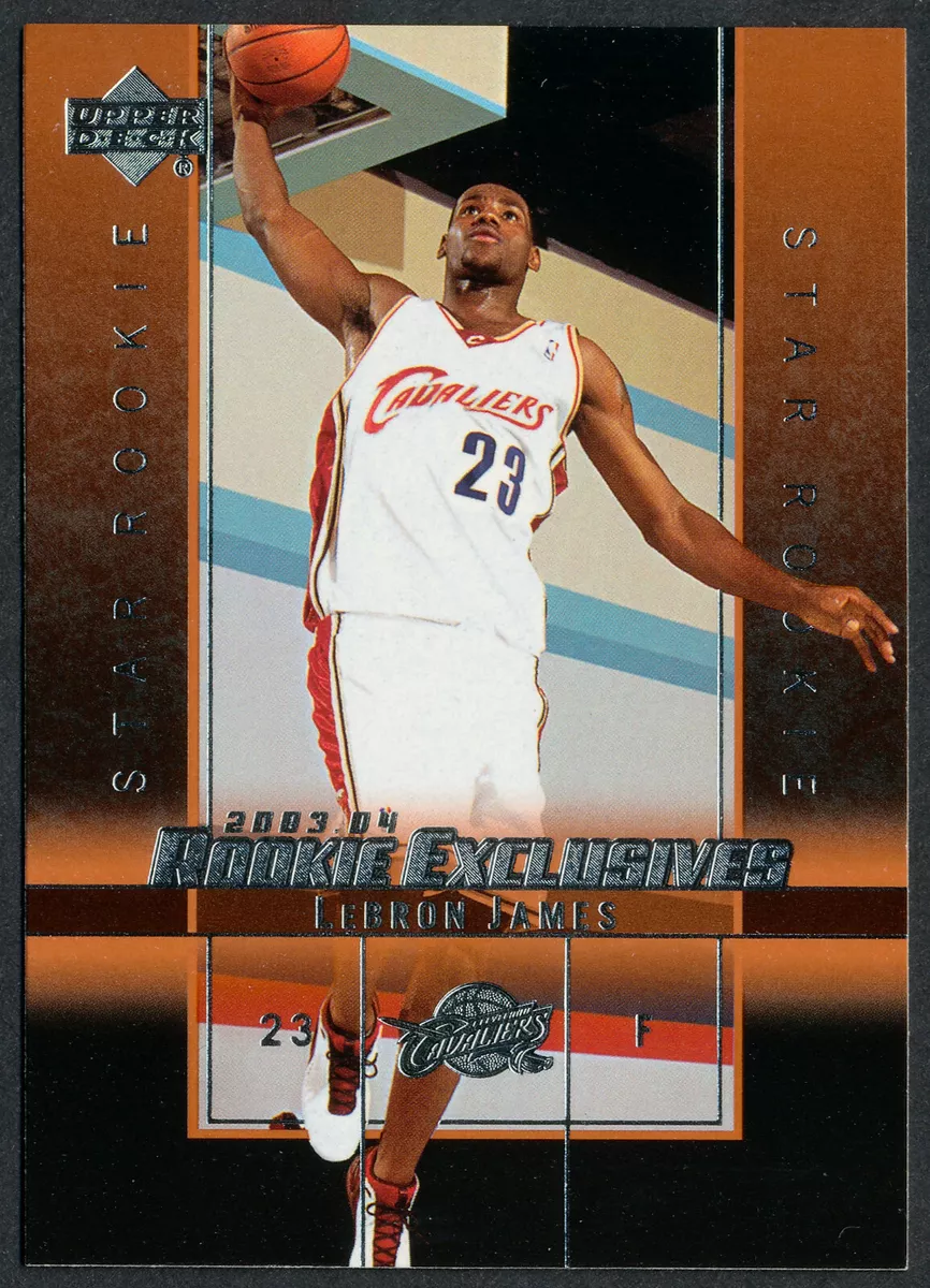 UD 2003-04 Rookie Exclusives】№1 /LeBron James○RC