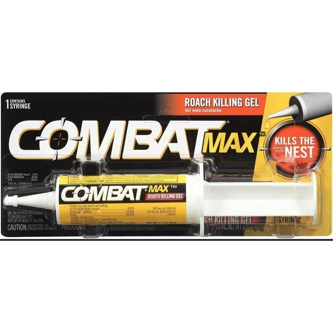NEW Combat Max Roach Killing Gel for Indoor Outdoor Use 1