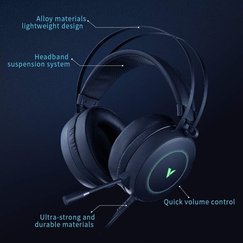 RAPOO VH160 Gaming Headset 7.1 Surround Sound Stereo Headphone - Picture 20 of 24