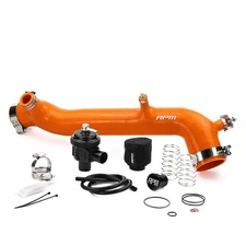 RPM Orange Silicone Charge Tube w/ BOV for RZR XP Turbo DYNAMIX 