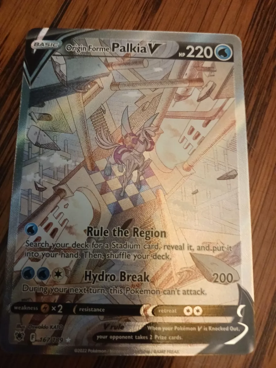 Origin Forme Palkia V (Alternate Full Art)