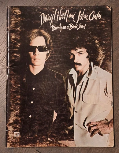 Daryl Hall and John Oats Beauty On A Back Street Sheet Music Song Book