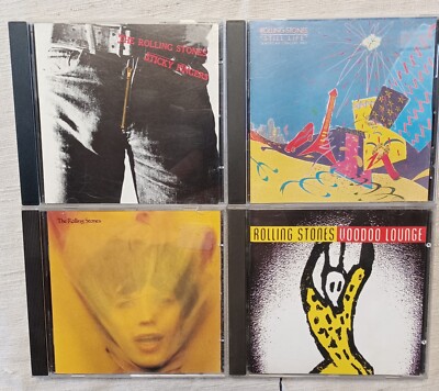 CD 's  The Rolling Stones Sticky Fingers Voodoo Lounge und andere 4STÜCK