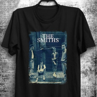The Smiths T-Shirt Vintage The Smiths Schwarzes Baumwoll T-Shirt