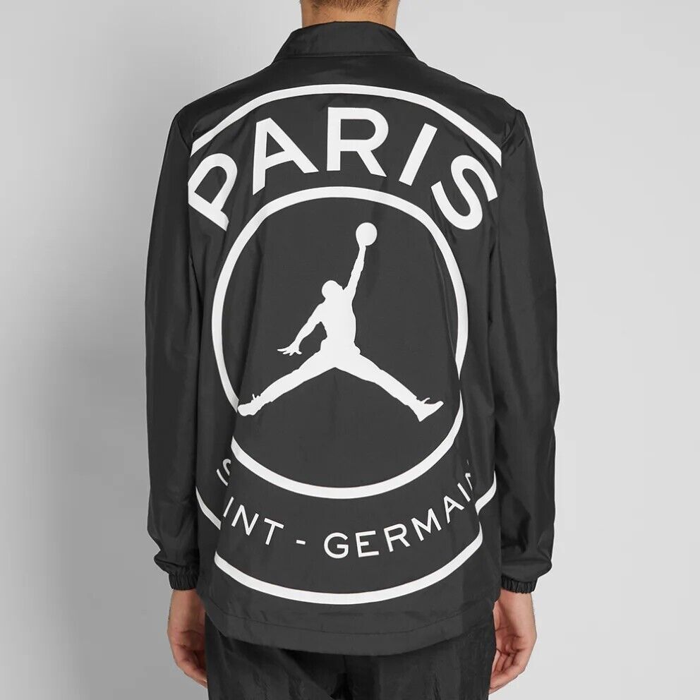 Air Jordan x Paris Saint-Germain PSG Coach Jacket - XXL | eBay Air Jordan x Paris Saint-Germain PSG Coach Jacket - XXL | eBay