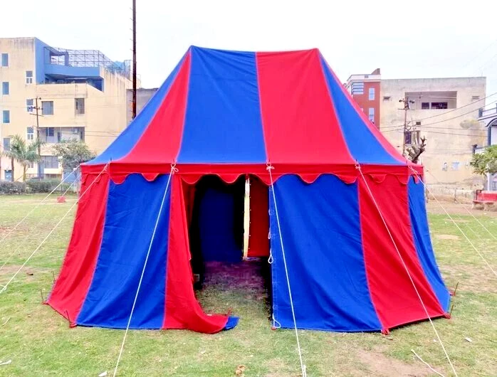 WEEKEND SALE Medieval R&B Burgundian 5x3 M Functional WaterProof Camping Tent