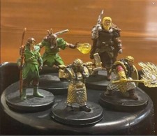 Dungeons  Dragons Wizards Icons of the Realms Lot of 5 D D Plastic Figures Sets