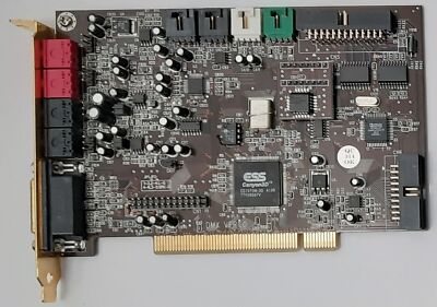 Terratec DMX Advanced Audio Accelerator PCI Soundkarte (ESS Canyon3D, retro)