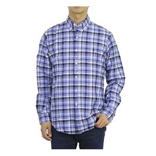 Polo Ralph Lauren Long Sleeve Classic Fit Button-Down Oxford Shirt - Blue - Sz M