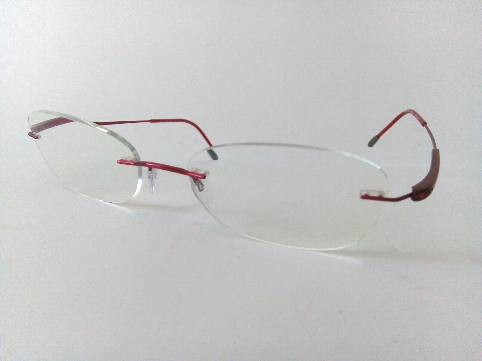 Vintage Silhouette Women`s Eyeglasses Frame Titanium Rimless 6777 40 6057