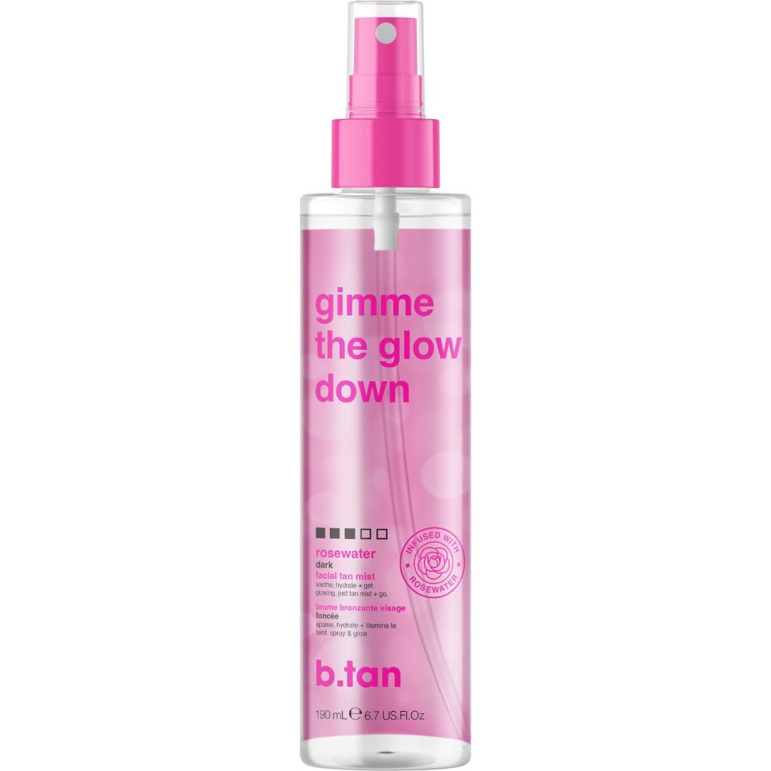 Clear Face Tan Mist | Gimme the Glow down - Best Facial Tanner Spray, Gradual