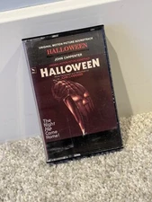 John Carpenter's HALLOWEEN Official Soundtrack Cassette 1983 Varese Sarabande