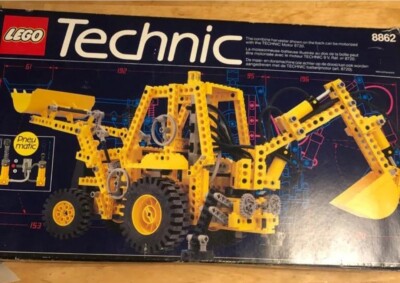 Lego Technic 8862 Backhoe Boxed from 1989 Very Rare Free UK