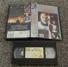 FIRST KNIGHT SEAN CONNERY RICHARD GERE JULIA ORMOND PAL VHS VIDEO