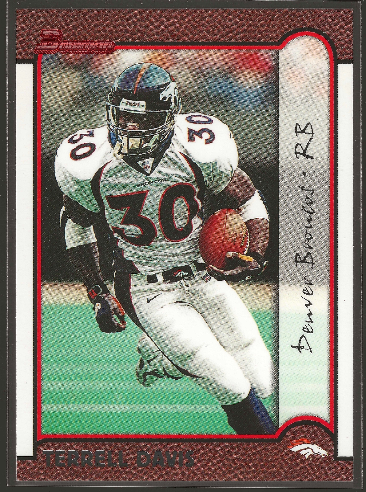 1999 Bowman #34 Terrell Davis