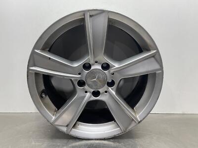 2012 Mercedes C250 Wheel Rim 17''x7.5'' Alloy 5 Twin Spoke *SCUFFS* OEM 2044018702