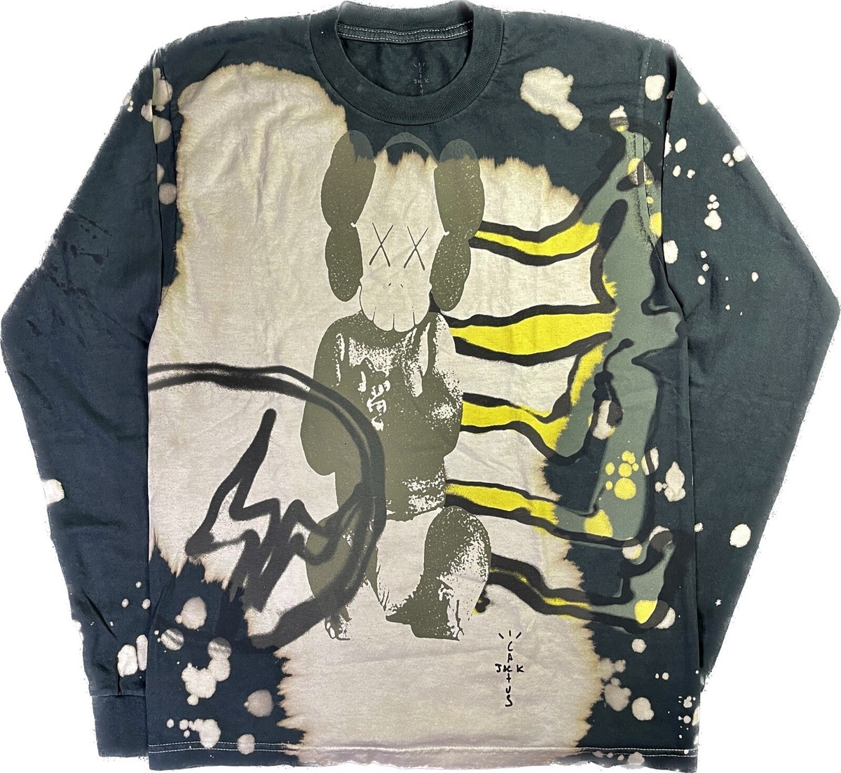 Cactus Jack by Travis Scott X KAWS FRAGMENT Long Sleeve Tie Cactus Jack by Travis Scott X KAWS FRAGMENT Long Sleeve Tie
